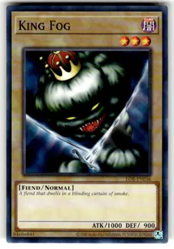Yugioh! King Fog - LOB-EN036 - Common - Unlimited 25th Anniversary Edition Near - Image 1