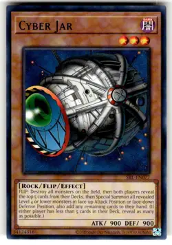 Cyber Jar SRL-EN077 Rare 25th Anniversary Edition Unlimited NM Yugioh - Image 1