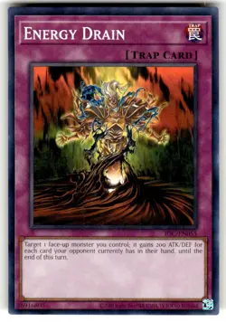 IOC-EN055 Energy Drain :: Common 25th Anniversary Edition Mint YuGiOh Card - Image 1