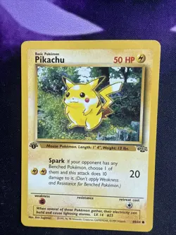 Pokemon Pikachu 1st Edition Jungle 60/64 - Image 1