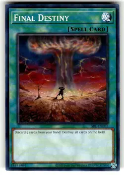 YuGiOh! - Final Destiny SRL-EN035 Common 25th Anniversary Edition Near Mint - Image 1