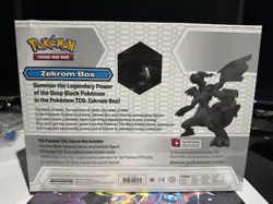Pokemon TCG Zekrom Figure Collection Box - BW Factory Sealed Vintage - 4x Packs - Image 2