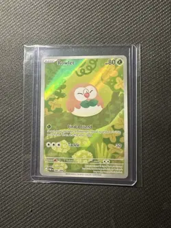 Pokemon Perfect Order Rowlet Illustration #090 - Image 1