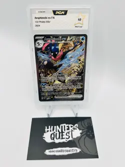 PCA 10 Carte Pokemon Amphinobi Ex SVP 132 Ecarlate & Violet Promo - Image 1