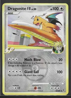 Dragonite FB 56/147 Pokemon Promotional (Promo) Pokemon League REVERSE HOLO - NM - Image 1