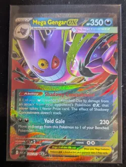 Pokemon Mega Gengar ex 125/217 Double Rare Holo Ascended Heroes Near Mint NM - Image 1