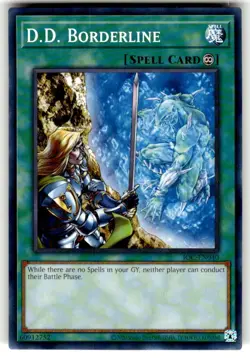 Yugioh! D.D. Borderline - IOC-EN040 - Common - Unlimited 25th Anniversary Editio - Image 1