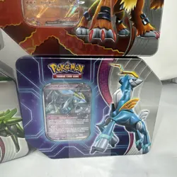 Pokemon TCG: Paradox Clash Tin Set of 4 - Iron Leaves & Walking Wake Sealed Tins - Image 4