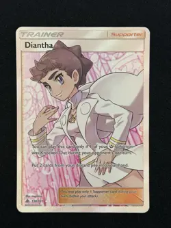 Pokemon TCG Diantha 130/131 Forbidden Light Full Art Ultra Rare Trainer LP - Image 1