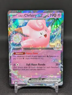 Lillie's Clefairy ex 076/217 Pokemon ME: Ascended Heroes Double Rare - Image 1