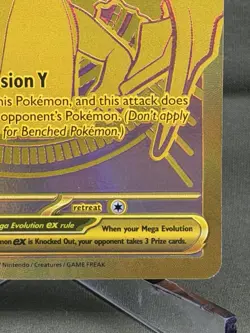 2026 Pokemon Ascended Heroes TCG MEGA CHARIZARD Y EX Full Art GOLD SIR 294/217 - Image 4