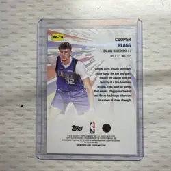 2025-26 Topps - Power Players Cooper Flagg #PP-16 (RC) - Image 2