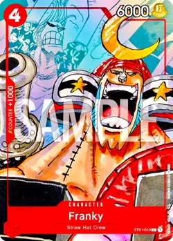Franky ST01-010 C Manga One Piece 25th Anniversary Promo Card Alternate Art - Image 1