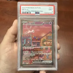 PSA 9 Mew EX SVP 053 S&V 151 UPC Promo 2023 Holo Pokemon Card - Mint - Image 1