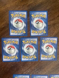 Pokemon Cards Gym Heroes Common And Uncommon LP/NM Lot 41 Total Cards - Image 5