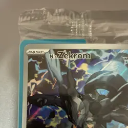 Pokemon N's Zekrom Holo MEP 031 Basic Dragon 130 HP 2026 Card - Image 2