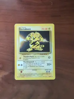 Electabuzz Base Set Rare Card 020/102 - Image 1