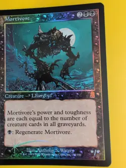 Mortivore. Lhurgoyf. MTG Card. Odyssey.Old Border FOIL. - Image 4