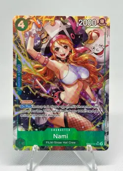 Nami OP14-031 Special Foil One Piece Card English 2000 Power Rare CCG - Image 1