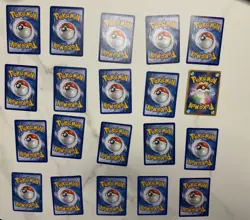 Lot of Pokemon Cards 20 including Charizard #14 and Emboar #27 Scolipede #54 - Image 4