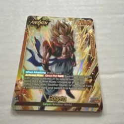 Bandai Dragon Ball Super Leader Cards Gogeta Son Goku Vegeta FB03 Holo - Image 1