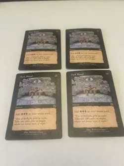 Magic: The Gathering Dark Ritual x4 Instant Cards Black English - Image 1