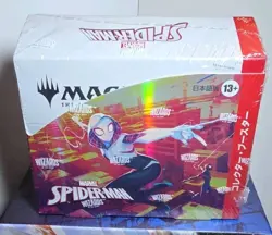 MTG Marvel’s Spider-Man Collector Booster Box 12 Packs New Sealed Japanese - Image 1