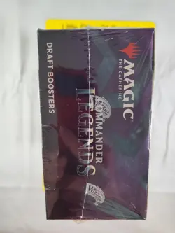Magic The Gathering Commander Legends Draft Booster Box Factory Sealed English - Image 4