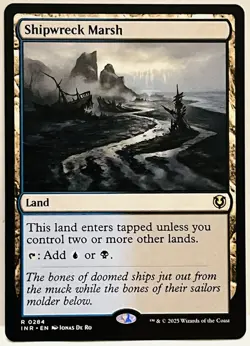 Shipwreck Marsh -#264-MTG- Innistrad Remastered-Regular-NM - Image 1
