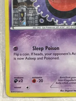 Gastly XY132, Holo Promo, Black Star Promo, XY, Pokemon TCG Cards Ultra Rare - Image 5