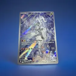 Pokemon TCG N's Reshiram Holo Illustration Rare 130 HP 167/159 Journey Together - Image 1