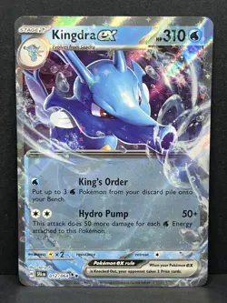 Kingdra ex 012/064 Sv: Shrouded Fable Holo Pokemon TCG - NM - Image 1