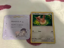 McDonald's Eevee Holo Pokemon Card 12/12 2019 Promo DAMAGED - Image 1