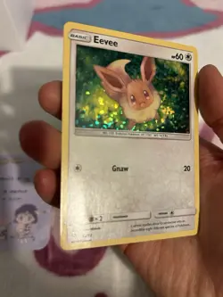 McDonald's Eevee Holo Pokemon Card 12/12 2019 Promo DAMAGED - Image 2