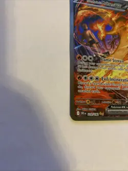 Pokemon TCG Team Rockets Moltres EX Card 229/182 Stamped Destined Rivals SIR - Image 3