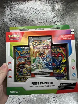 Pokemon First Partner Illustration Collection Box. New Factory Sealed! #2 - Image 1