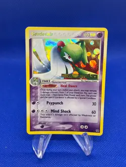 2005 Pokemon EX Emerald Gardevoir 4/106 Stamped Reverse Holo Rare DMG/CREASED - Image 1