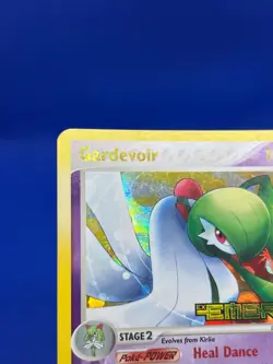 2005 Pokemon EX Emerald Gardevoir 4/106 Stamped Reverse Holo Rare DMG/CREASED - Image 3
