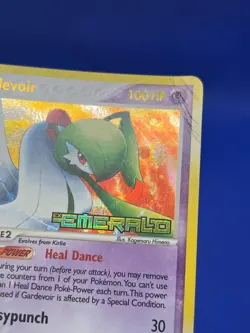 2005 Pokemon EX Emerald Gardevoir 4/106 Stamped Reverse Holo Rare DMG/CREASED - Image 4