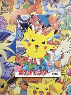 Pokemon team rocket Vintage Pocket Monsters Vending HOLO Prism Sticker Nintendo - Image 4