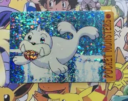 Pokemon Charizard Vintage Pocket Monsters Vending HOLO Prism Sticker 99 Nintendo - Image 3