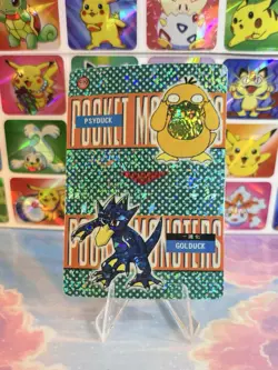 Pokemon Vintage Pocket Monsters Vending HOLO Prism Sticker 99 Nintendo Psysuck - Image 2