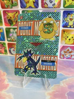 Pokemon Vintage Pocket Monsters Vending HOLO Prism Sticker 99 Nintendo Psysuck - Image 3
