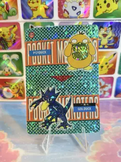 Pokemon Vintage Pocket Monsters Vending HOLO Prism Sticker 99 Nintendo Psysuck - Image 4