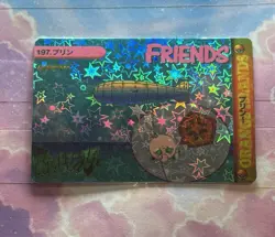 Pokemon Holo Vintage Pocket Monsters Vending Prism Sticker Nintendo collections - Image 1