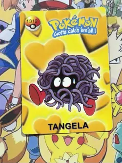 Pokemon Vintage Pocket Monsters Vending HOLO Prism Sticker 1998 Nintendo Japan - Image 2