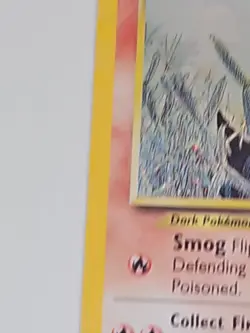 Pokemon TCG Houndour 5/75 Holo Unlimited Neo Discovery NM Rare Swirl - Image 2