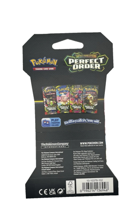 Pokemon: Mega Evolutions - Perfect Order Sleeved Booster Pack - Image 2