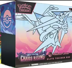 Pokemon Center Chaos Rising Elite Trainer Box ETB CONFIRMED CHECKOUT PRESALE - Image 1
