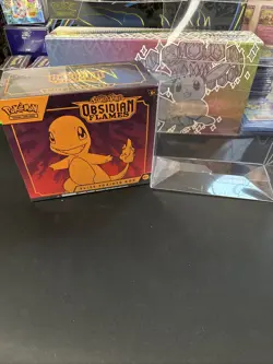 Pokemon TCG Scarlet & Violet Obsidian Flames Elite Trainer Box - ETB - Case Incl - Image 1